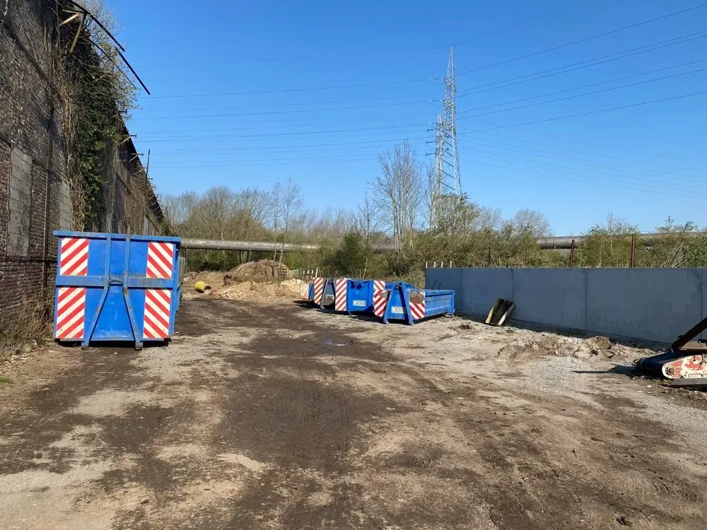 location containers a charleroi